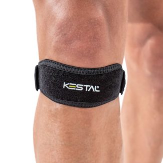 Suporte Sub Patelar Kestal Sensi Patella Bilateral Preta