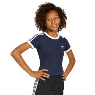 Camiseta Infantil Adidas Classics Climacool Y-3 Marinho e Branco