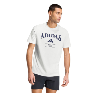 Camiseta Adidas Grafica Heritage Tennis Branca