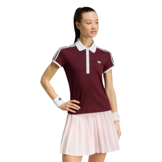 Camisa Polo Adidas Classics Bordô