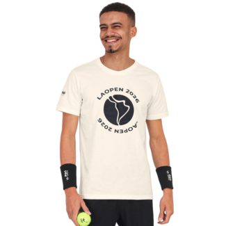 Camiseta La Open Globo Off White