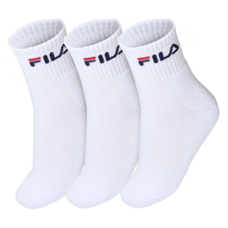 Meia Fila LS330037 - 39 ao 43 - Pack com 03 Pares - Branca