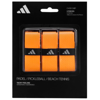 Overgrip Adidas Padel, Beach e Pickleball X3 Laranja Fluor