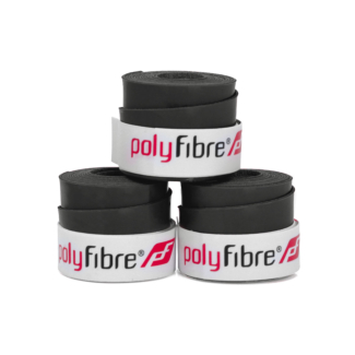 Overgrip Polyfibre Omnigrip 0.6mm - Pack com 03 Unidades Preto