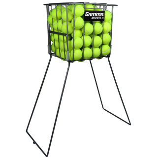 Cesto de Bola Gamma Pro Plus Cinza - Para 110 Bolas