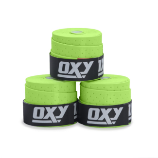 Overgrip Oxy Perforated Com 3 Unidades Verde Limão
