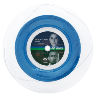 Corda Yonex Polytour Pro 16L 1.25mm - Rolo com 200 metros - Azul