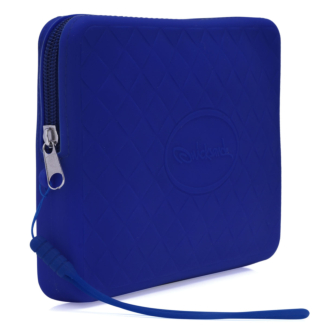 Carteira Necessaire Quicksand Silicone Azul
