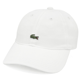 Boné Lacoste RK4312 Core Essentials Sarja Branco