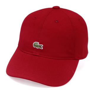Boné Lacoste RK4312 Core Essentials Sarja Vermelho