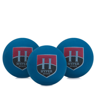 Bola de Frescobol Hyper Sport Azul - Pack com 03 Unidades