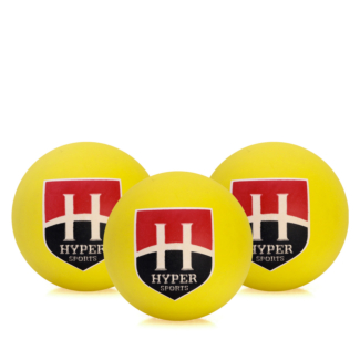 Bola de Frescobol Hyper - Pack com 03 Bolas - Amarela