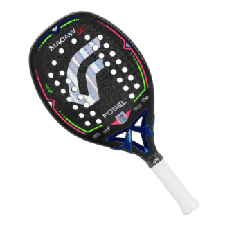 Raquete De Beach Tennis Fobel Macaw Gustavo Russo