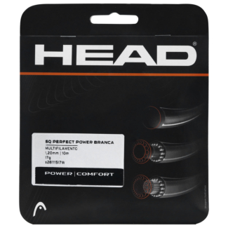 Corda Head Squash Perfect Power 17L 1.20mm Branca Set Individual
