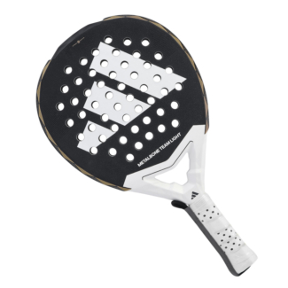 Raquete De Padel Adidas Metalbone Team Light 3.4 Preta Branca e Dourada