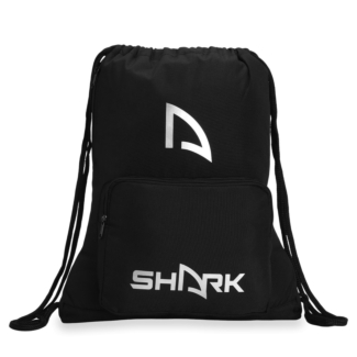 Sacola Shark Para Raquete De Beach Com Bolso - Preta