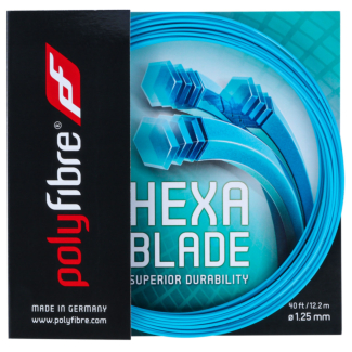 Corda Polyfibre Hexablade 17L 1.25mm Azul - Set Individual 