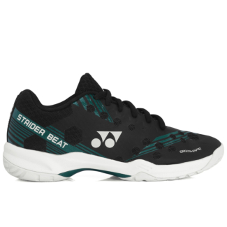 Tênis Yonex Power Cushion Strider Beat Badminton Preto e Verde