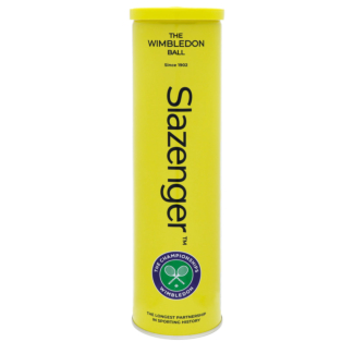 Bola de Tênis Slazenger Wimbledon All Court Tubo com 4 Bolas
