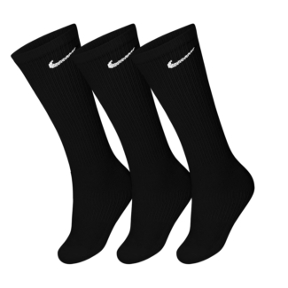 Meia Nike Everyday Lightweight Pack Com 03 Pares - Preta