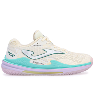 Tênis Joma Ace - Clay Saibro - Bege Azul e Lilás