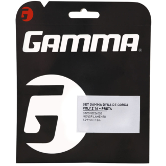 Corda Gamma Dyna Poly Z 16L 1.29mm Preta - Set Individual