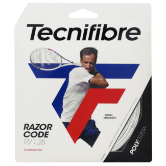 Corda Tecnifibre Razor Code 17 1.25mm - Set Individual - Branca