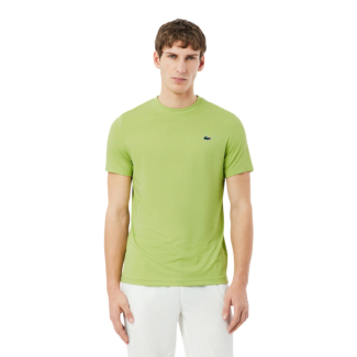 Camiseta Lacoste Ultra Dry Stretch Jacquard Verde