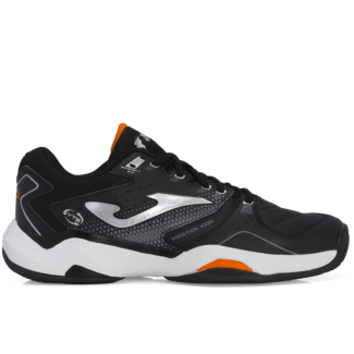 Tênis Joma Master 1000 - Clay - Saibro - Preto Prata e Branco