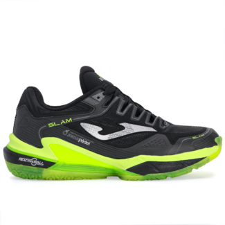 Tênis Joma Slam Padel - Preto e Verde