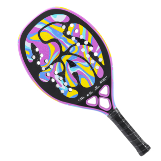 Raquete de Beach Tennis Titan Bubble - Carbono 3K