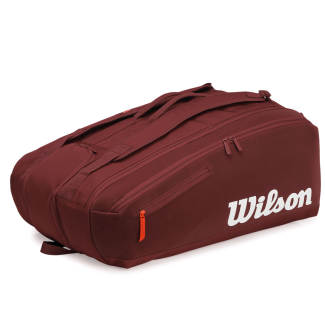Raqueteira Wilson Defyer Redline 15pk V1 Bordô