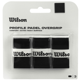Overgrip Wilson Profile Padel com 03 Unidades Preto