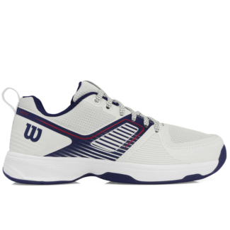 Tênis Wilson Ace 3.0 - All Court - Branco Marinho e Vermelho