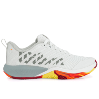 Tênis Wilson XRT All Court Branco Amarelo e Vermelho