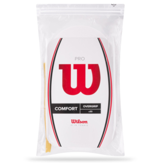 Overgrip Wilson Pro Comfort Com 30 Unidades Branco