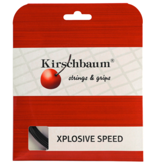 Corda Kirschbaum Xplosive Speed 17L 1.23mm Set Individual Preta