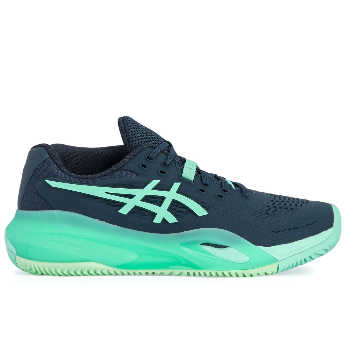 Tênis Asics Gel Resolution X - Clay - Saibro - Azul - ProSpin.com.br