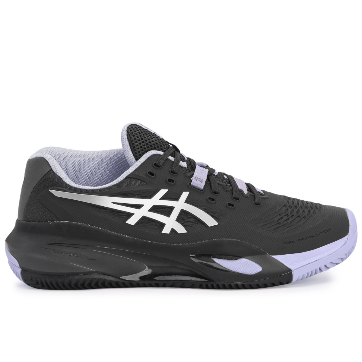 Tênis Asics Gel Resolution X Night Energy - Clay Saibro - Grafite