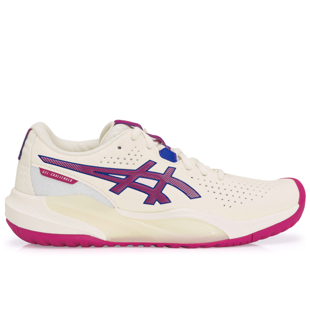 asics GEL-CHALLENGER 15 INDOOR 26.5㎝ Tênis Asics Gel Challenger 15 - Clay - Saibro - Preto e Azul