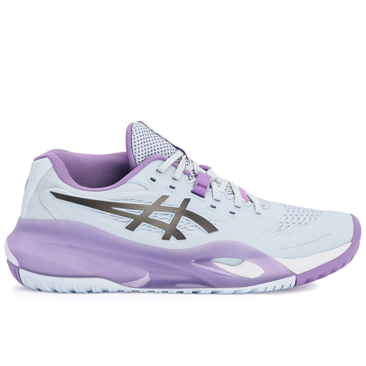 Tênis Asics Gel Resolution X Night Energy - All Court - Azul Claro