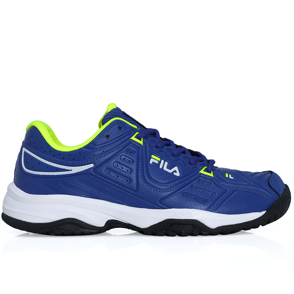 Tenis fila azul e branco cheap