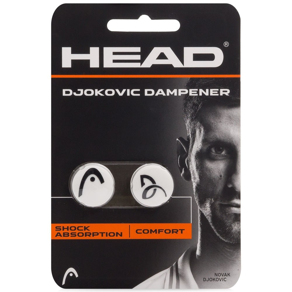 Antivibrador Head Djokovic Dampner Branco - PróSpin.com.br