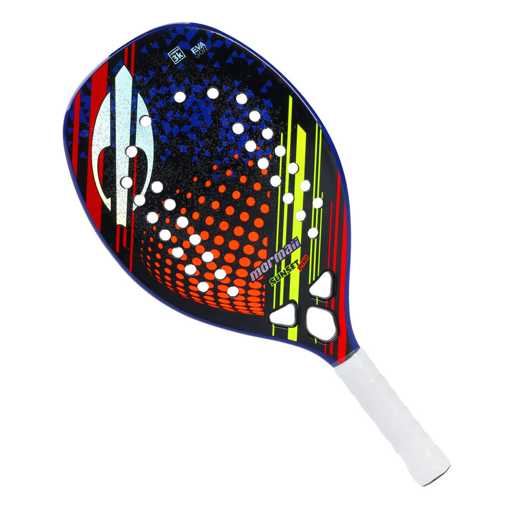 Raquete Beach Tennis Carbono 12k Total Pro Sunset + Capa