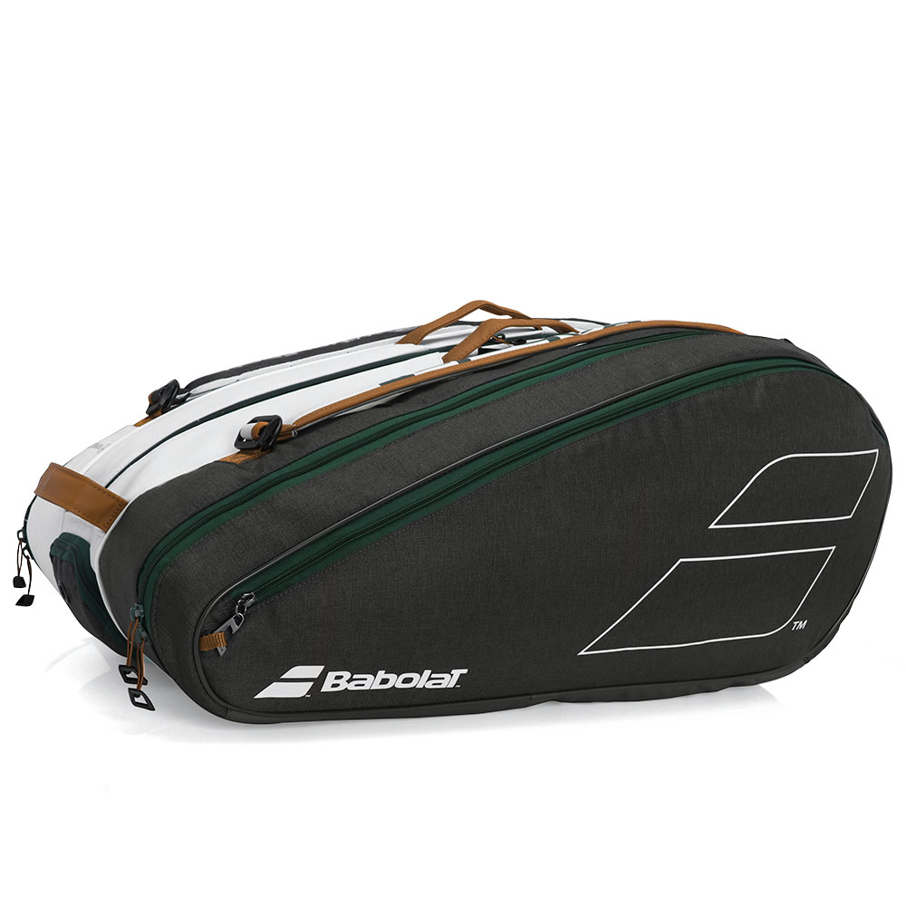 Raqueteira Babolat Pure Wimbledon X12 Branca e Cinza ProSpin .br