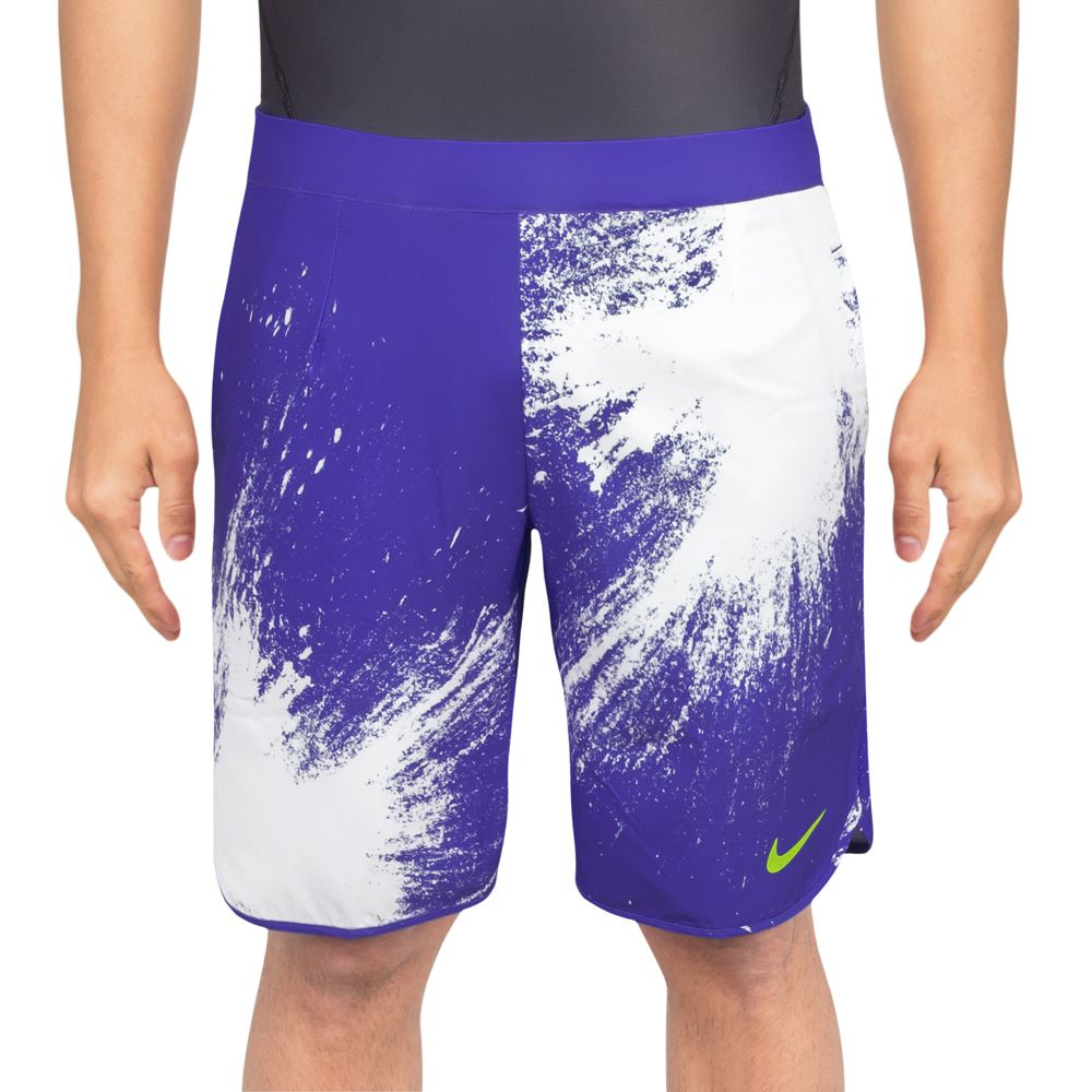 short nike verde fluorescente