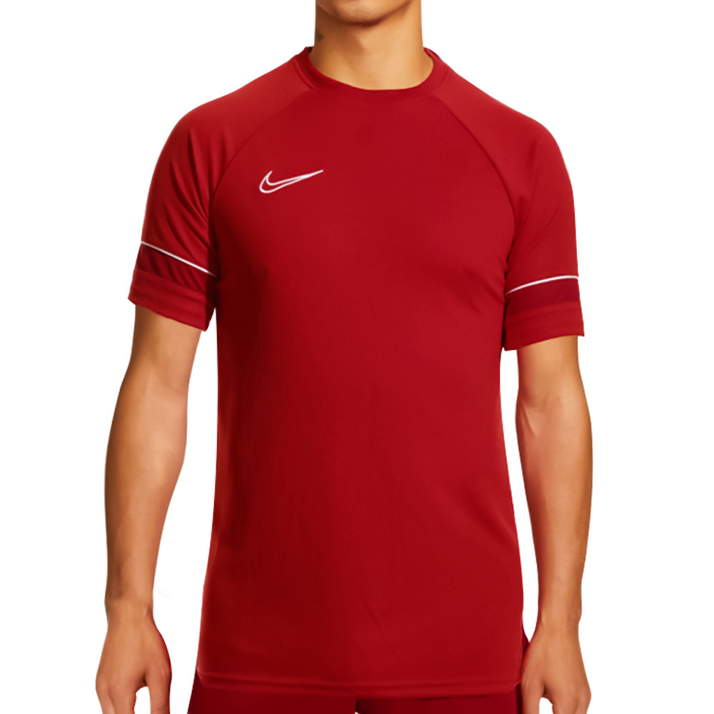 Nike Camisa masculina de manga curta Pro Dri-FIT, Branco/preto, GG