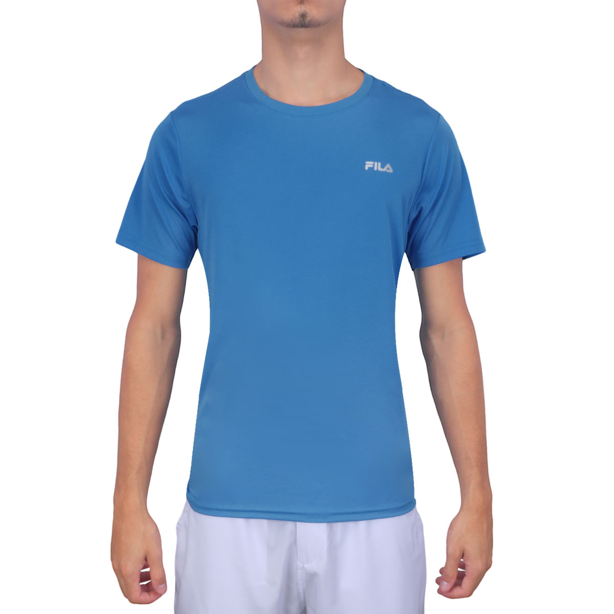 Camiseta Fila Basic Sports Polygin Azul ProSpin .br