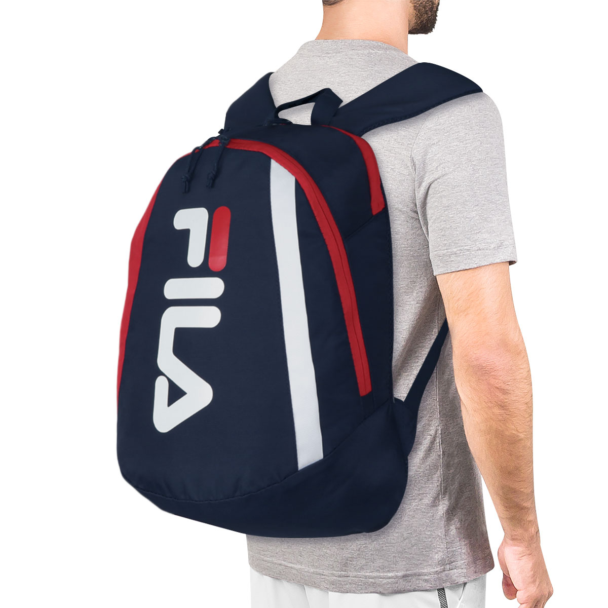 Bolsa Mochila Marca Fila Mochila Fila Figurati Marinho