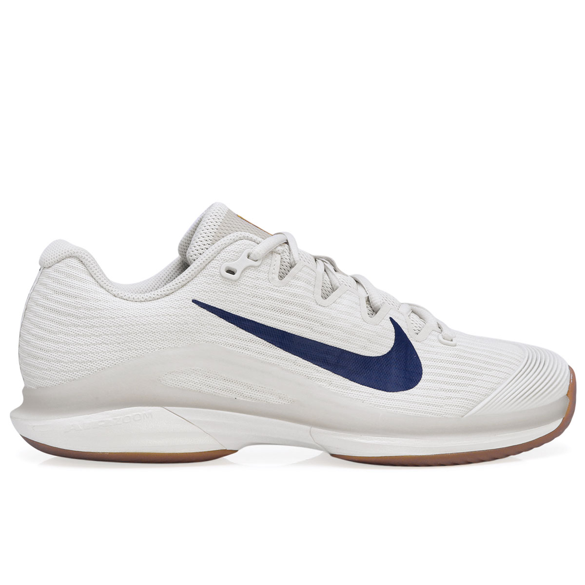 シューズ NIKE VAPOR12 PRO HG 25.0 Tênis Nike Zoom Vapor 12 Branco e Marinho - ProSpin.com.br